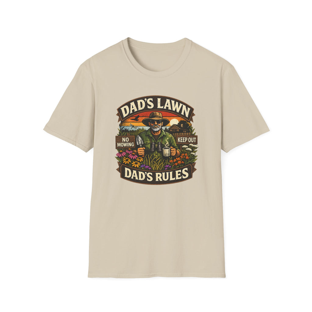 Dad's Lawn, Dad's Rules T-Shirt