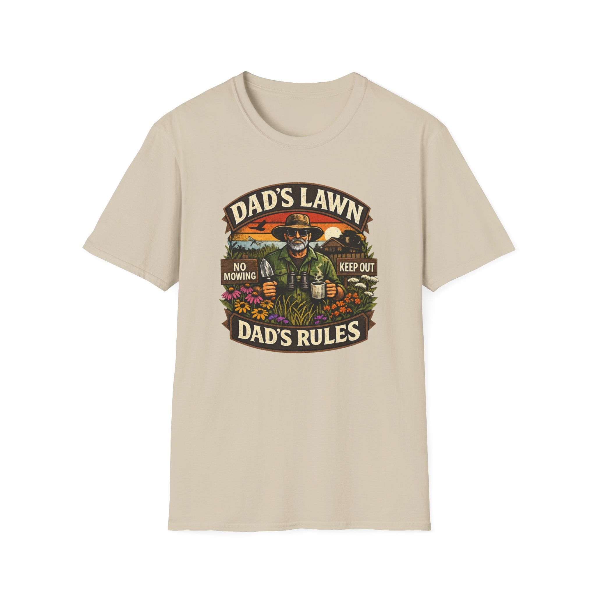 Dad's Lawn, Dad's Rules T-Shirt