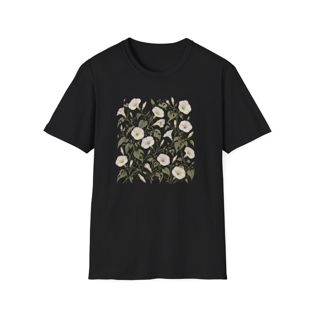 White Morning-Glory T-Shirt