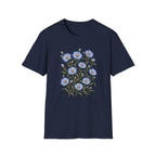 Sky Blue Asters T-Shirt