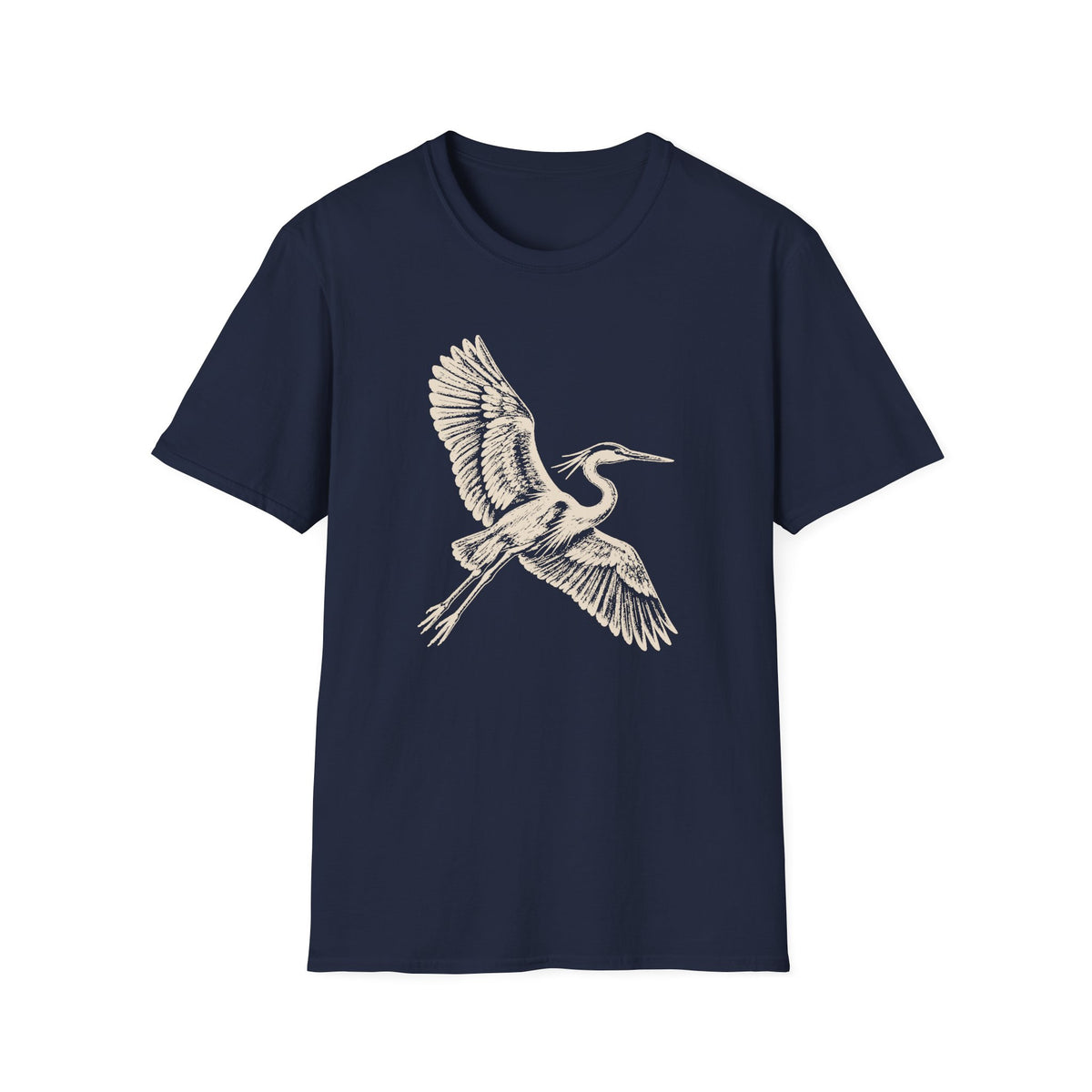 Heron Flying Free T-Shirt