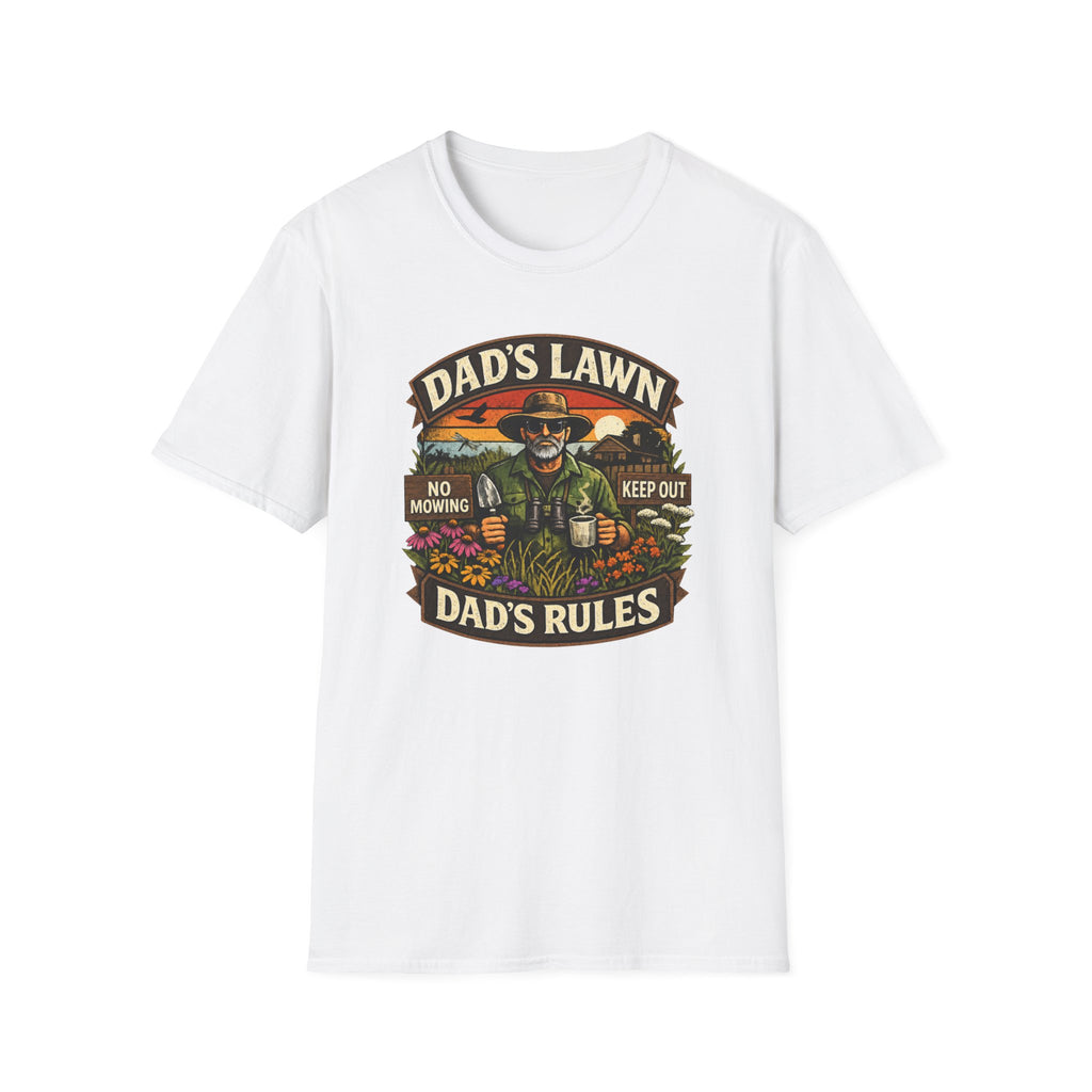 Dad's Lawn, Dad's Rules T-Shirt