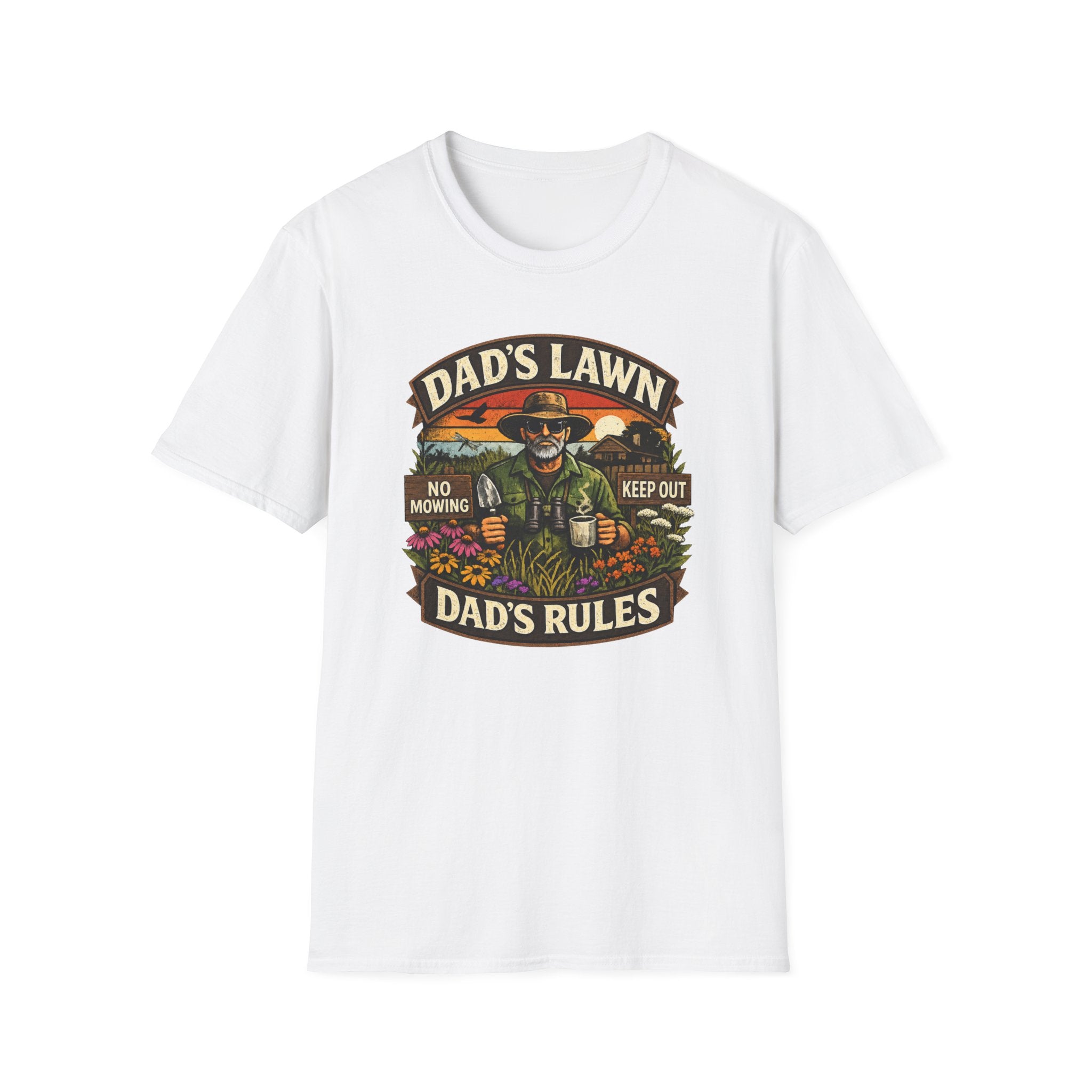 Dad's Lawn, Dad's Rules T-Shirt