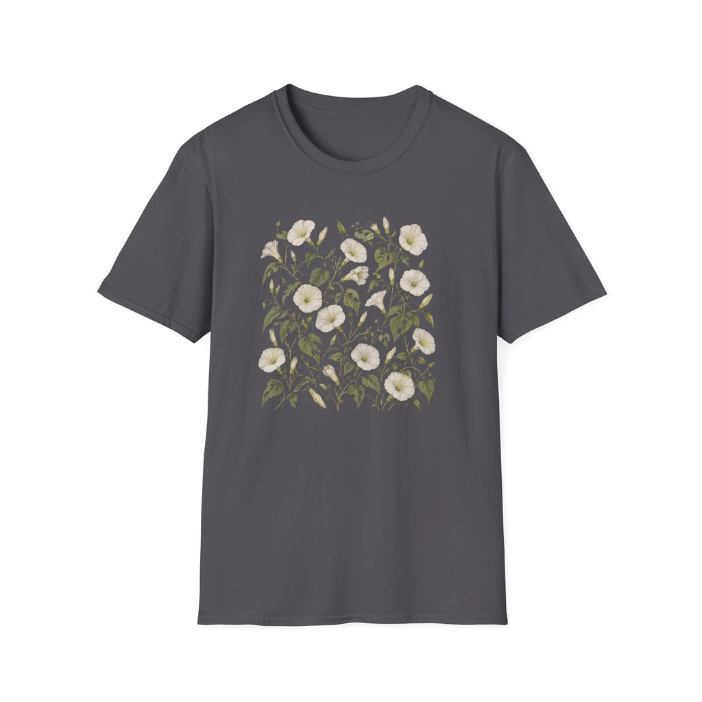 White Morning-Glory T-Shirt