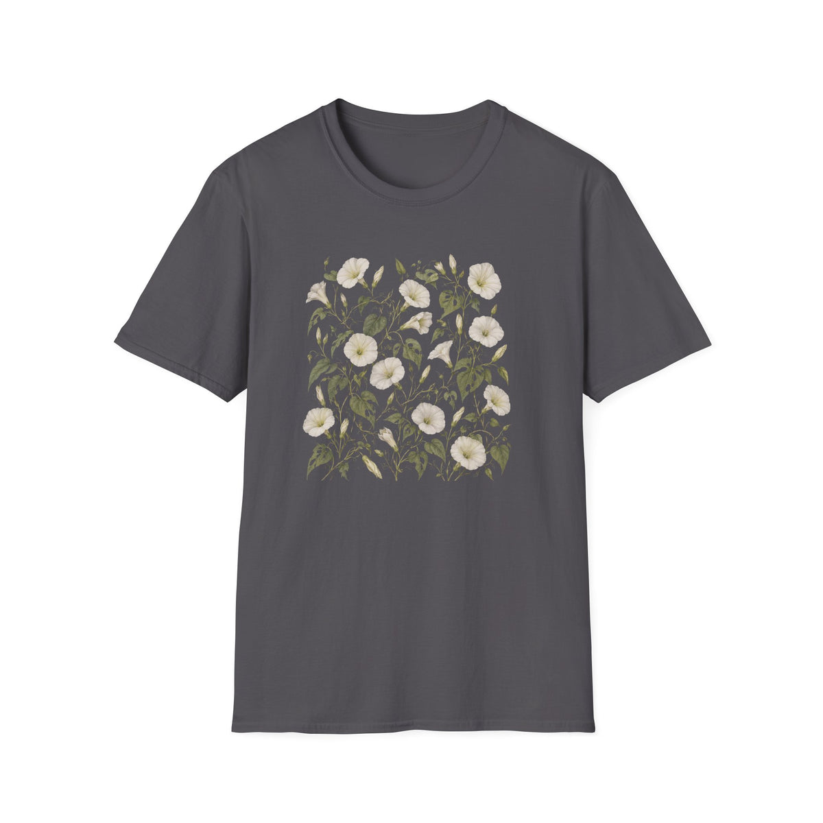 White Morning-Glory T-Shirt
