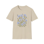 Sky Blue Asters T-Shirt
