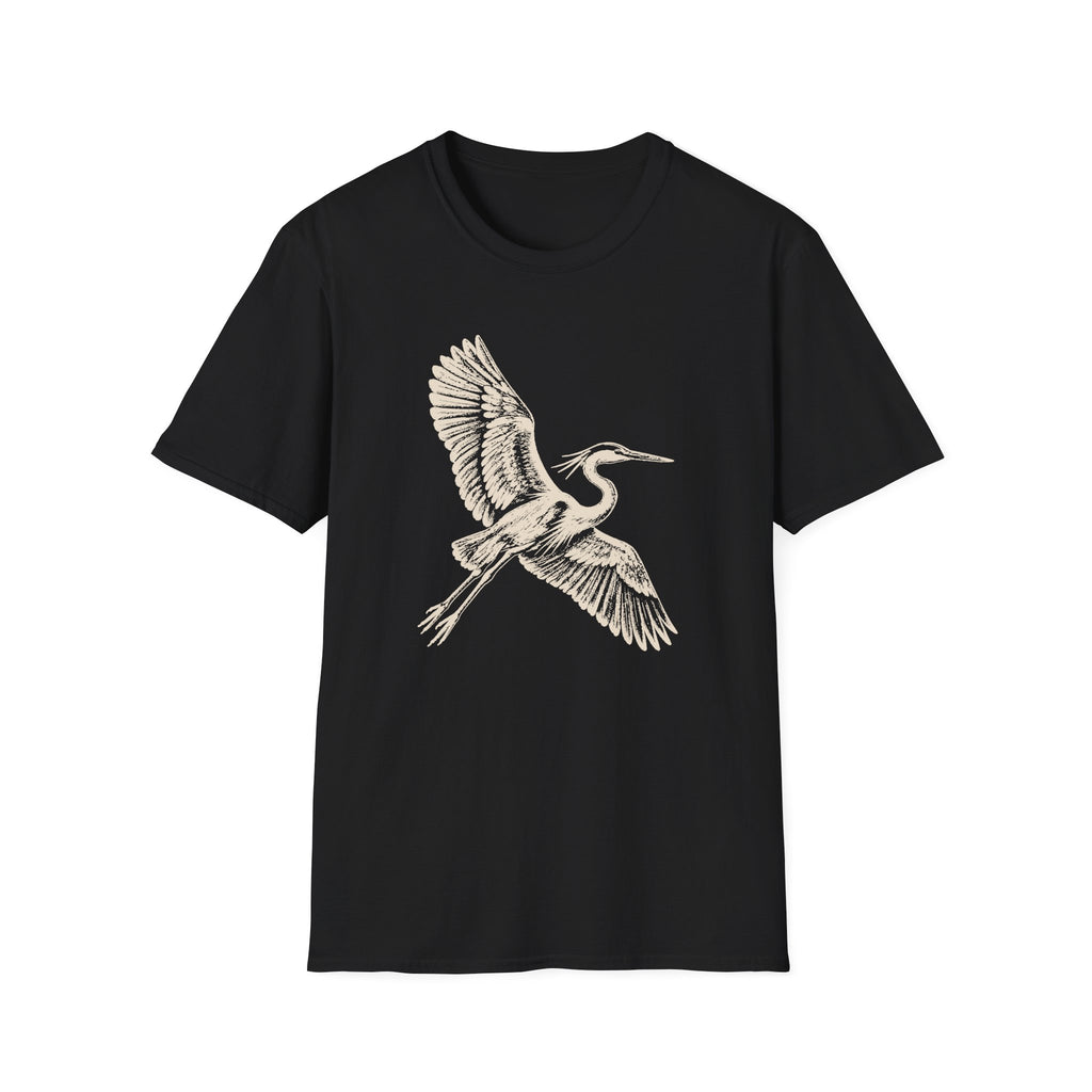 Heron Flying Free T-Shirt
