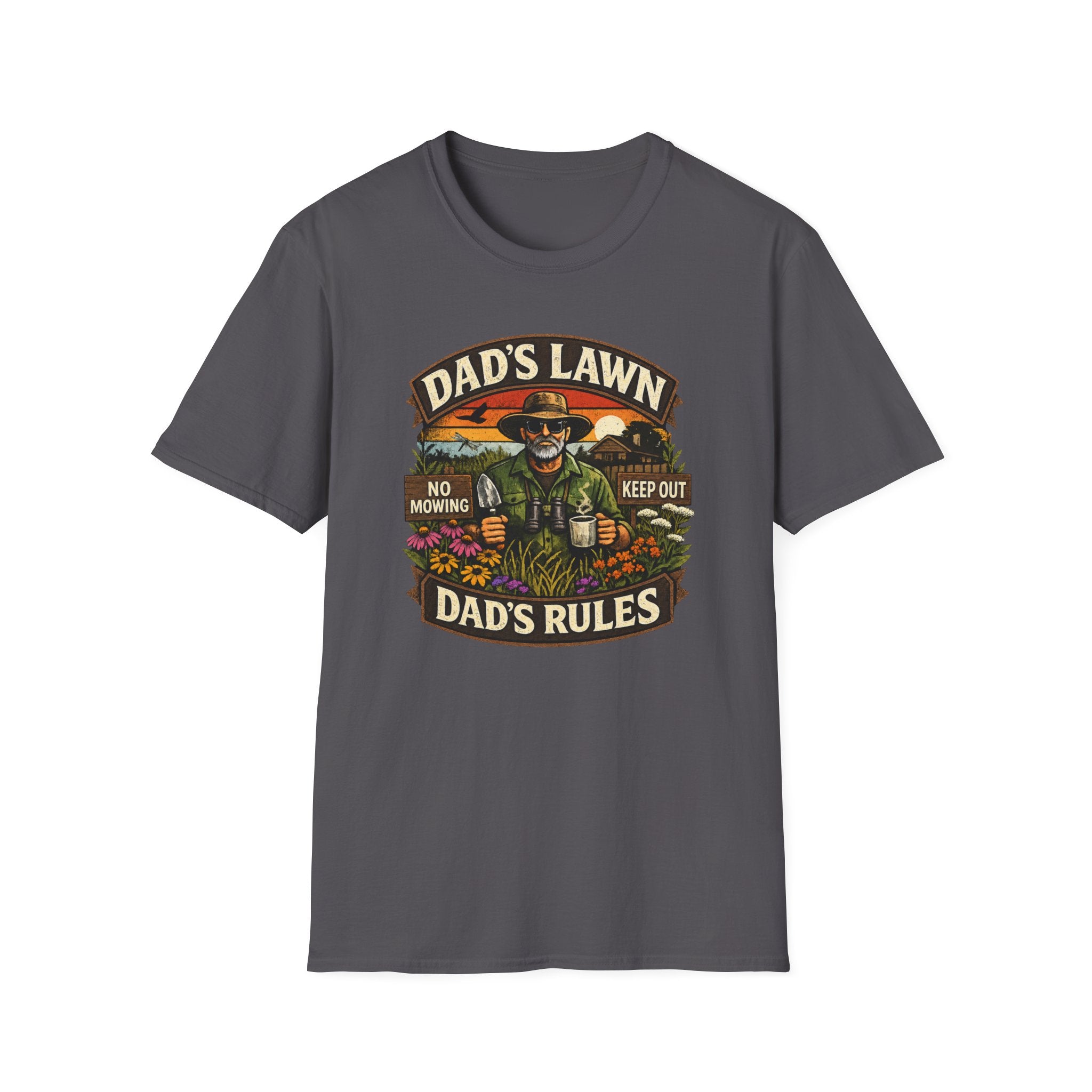 Dad's Lawn, Dad's Rules T-Shirt