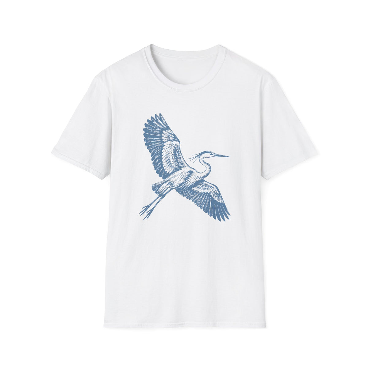 Heron Flying Free T-Shirt