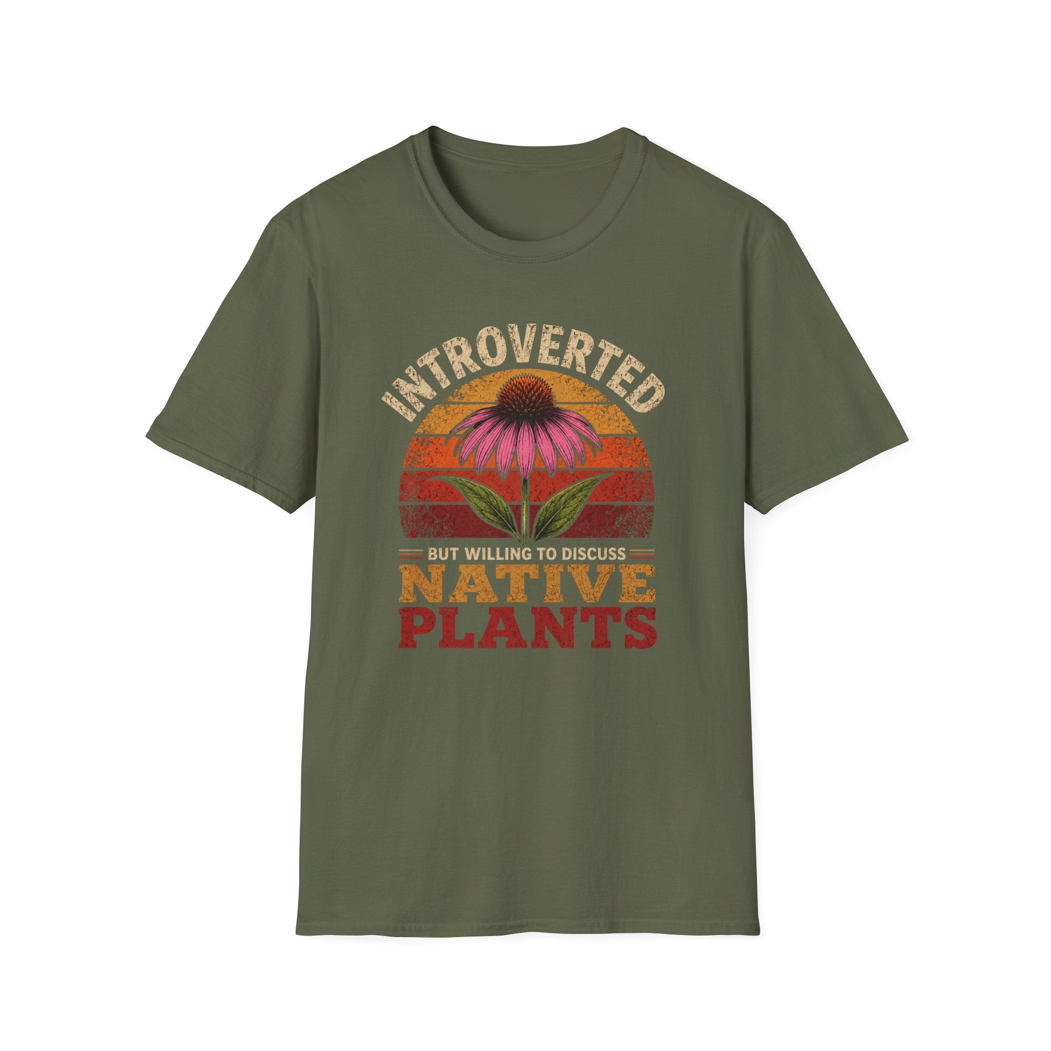 Introverted But Willing To Discuss Native Plants T-Shirt