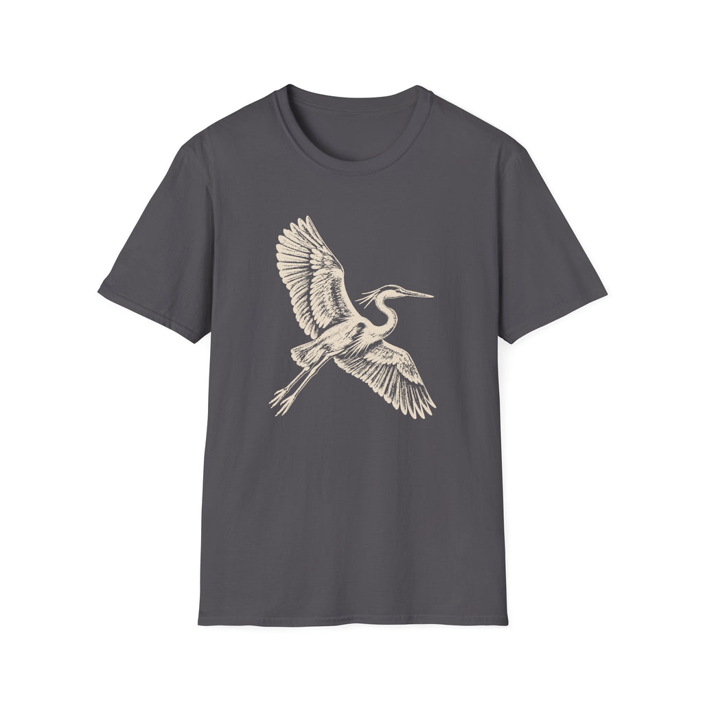 Heron Flying Free T-Shirt