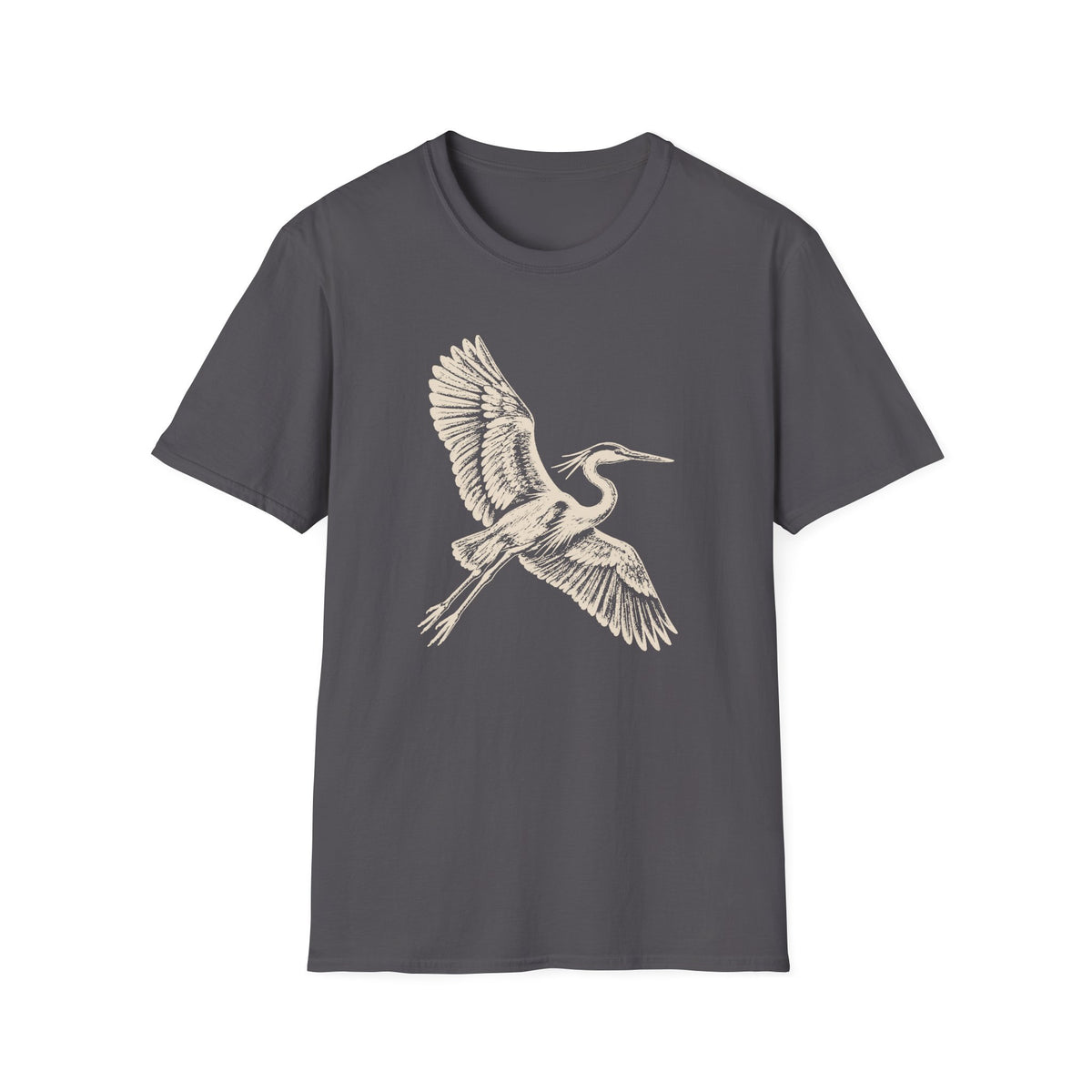 Heron Flying Free T-Shirt