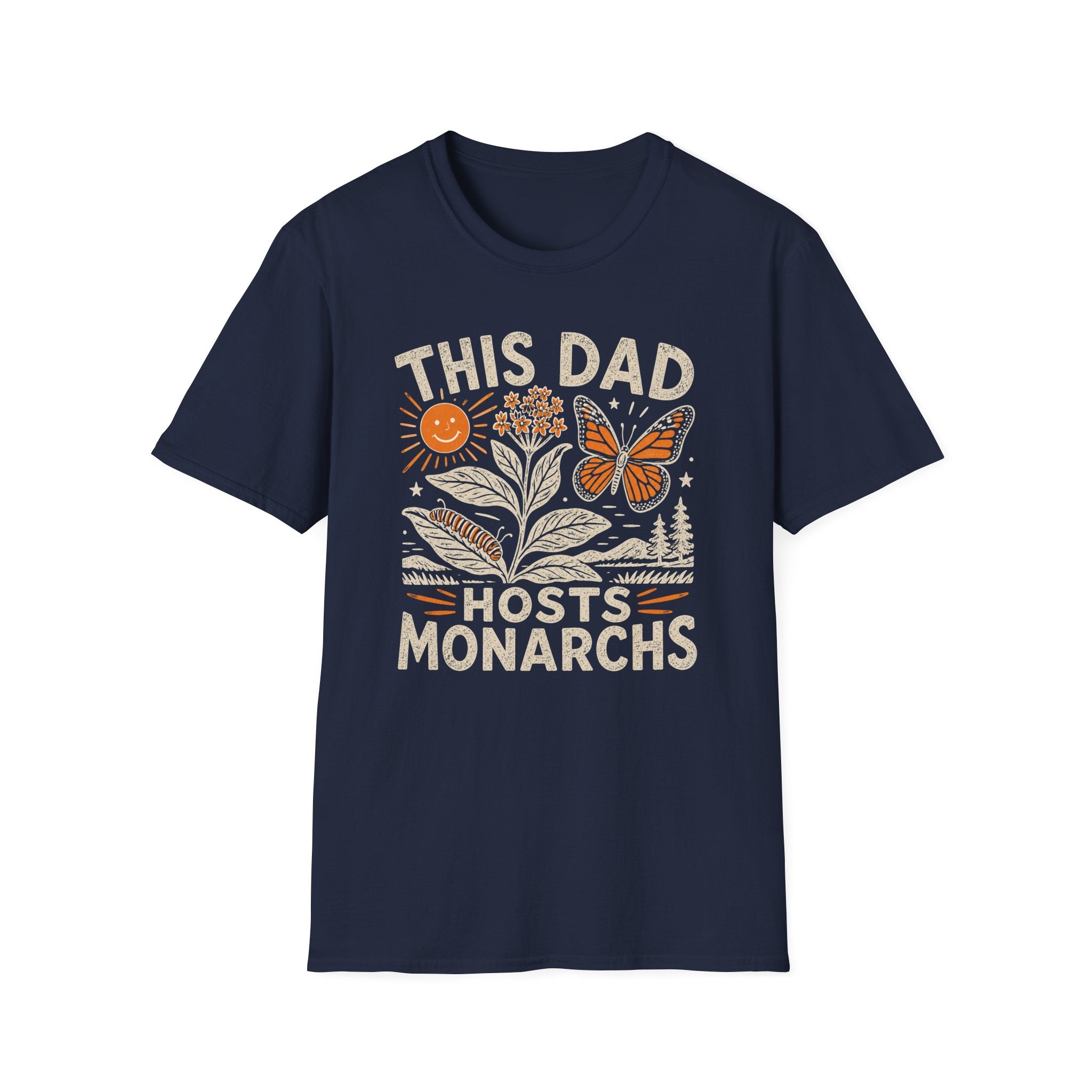 This Dad Hosts Monarchs T-Shirt