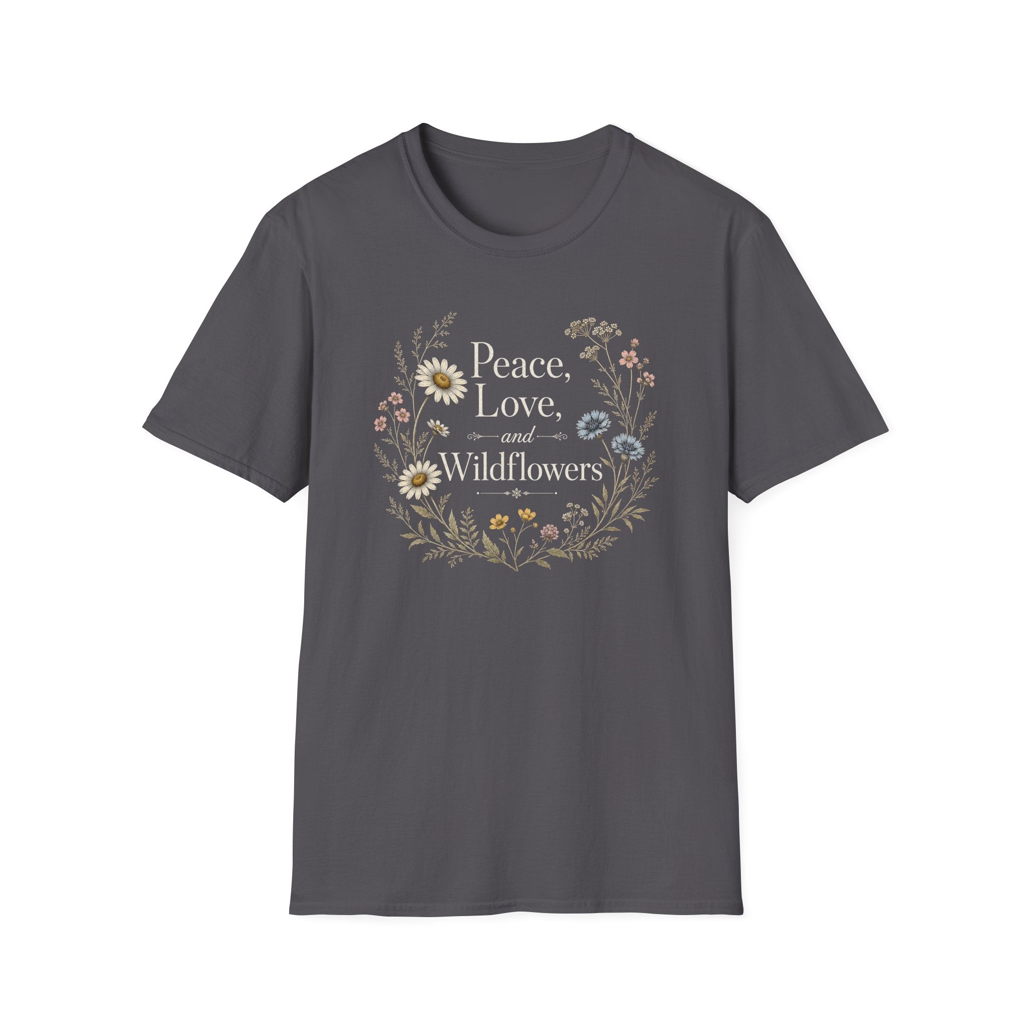 Peace, Love And Wildflowers T-Shirt