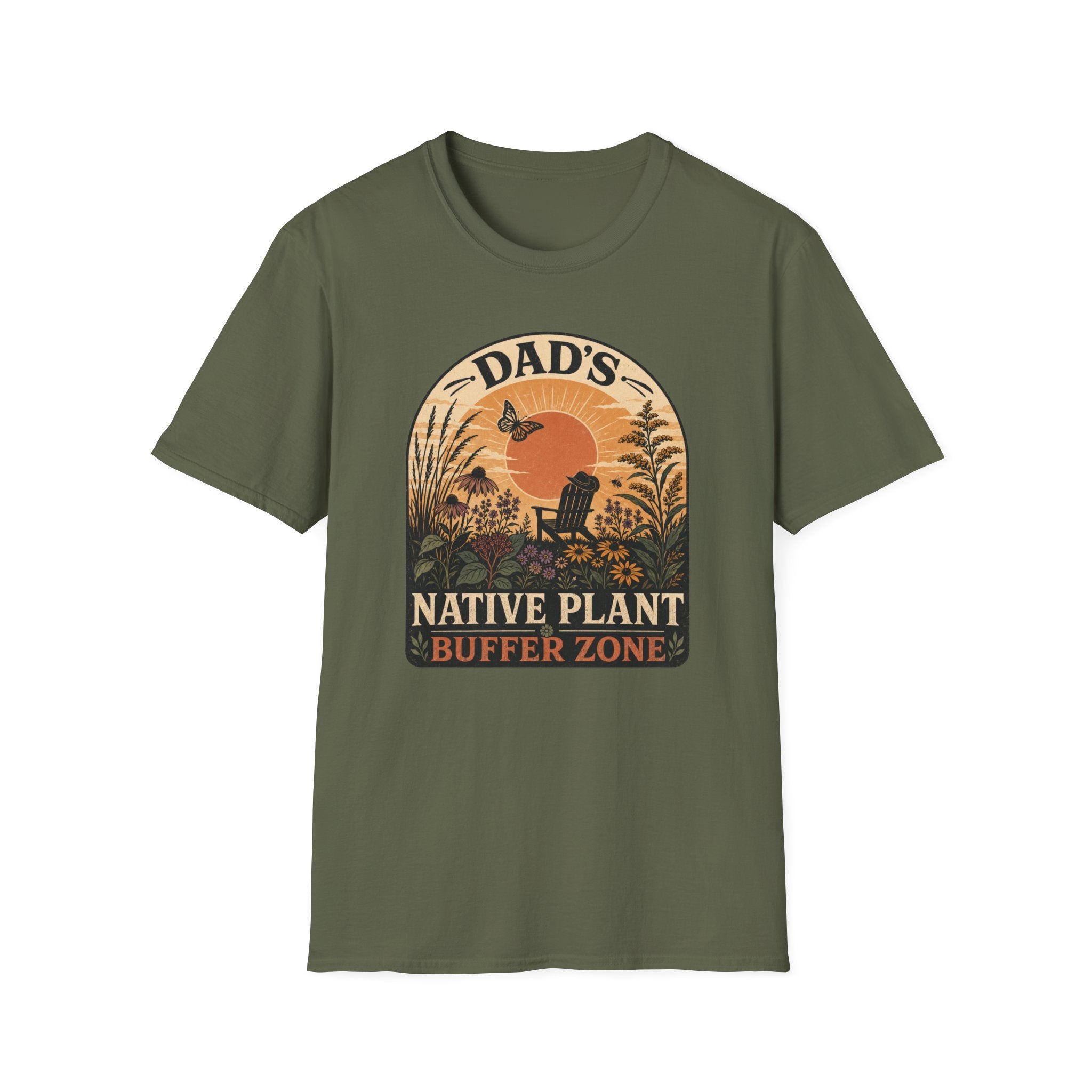 Dad's Native Plant Buffer Zone T-Shirt