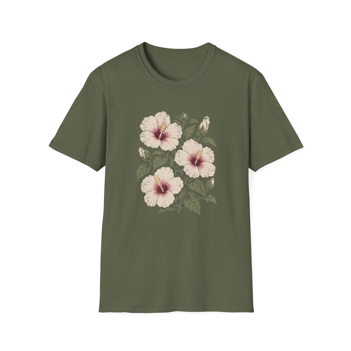 Vintage Hibiscus T-Shirt