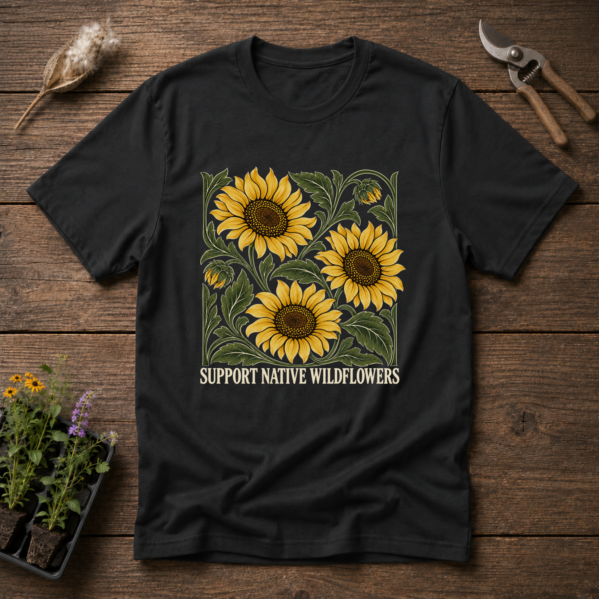 Support Native Wildflowers T-Shirt