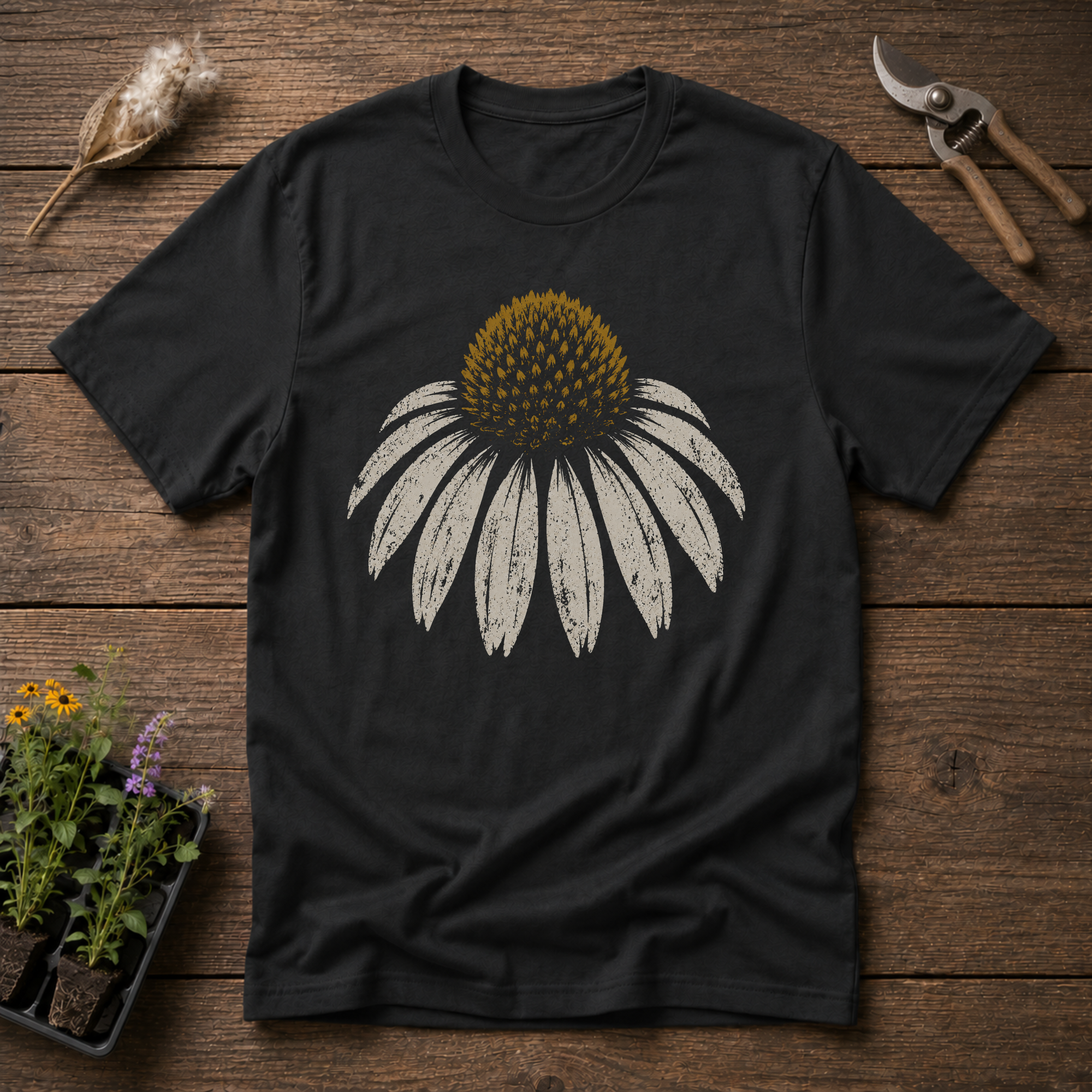 Vintage Coneflower T-Shirt