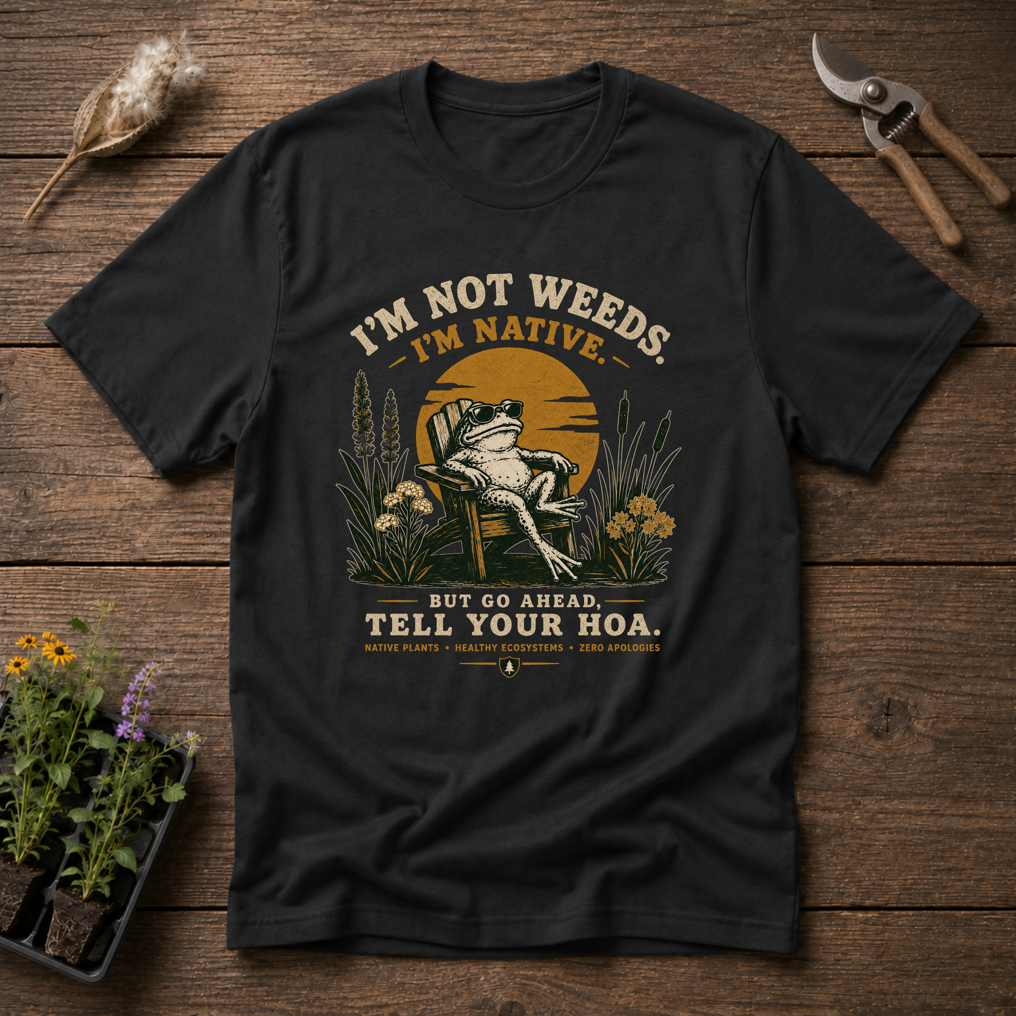 Native Not Weeds T-Shirt