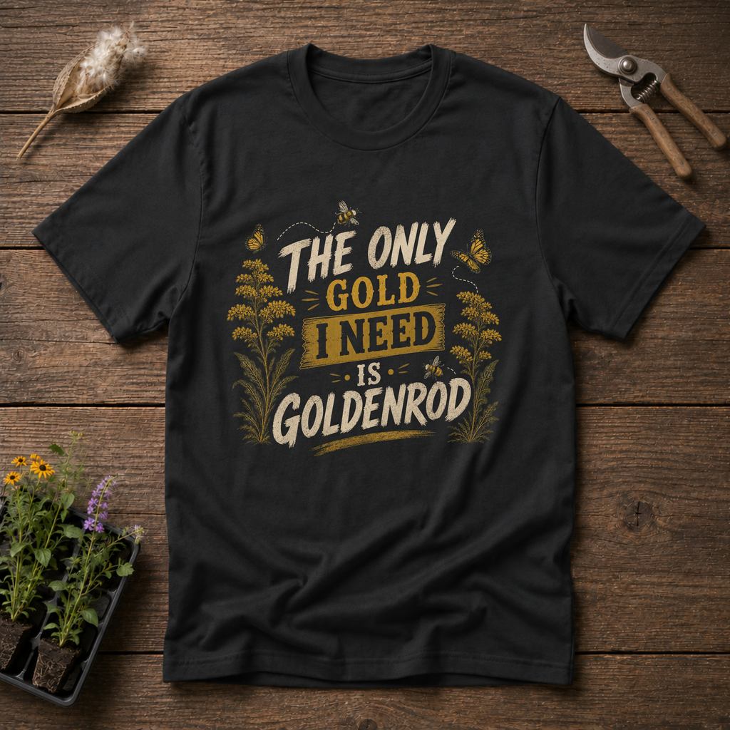 The Only Gold I Need Is Goldenrod T-Shirt