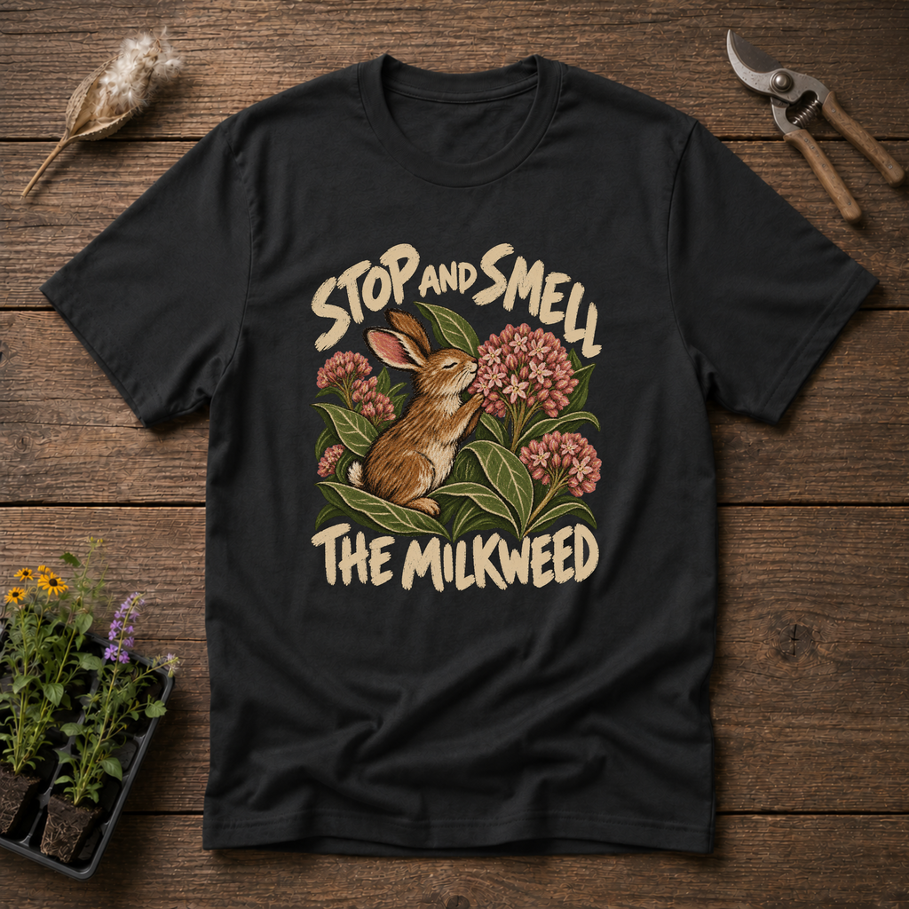 Smell The Milkweed T-Shirt