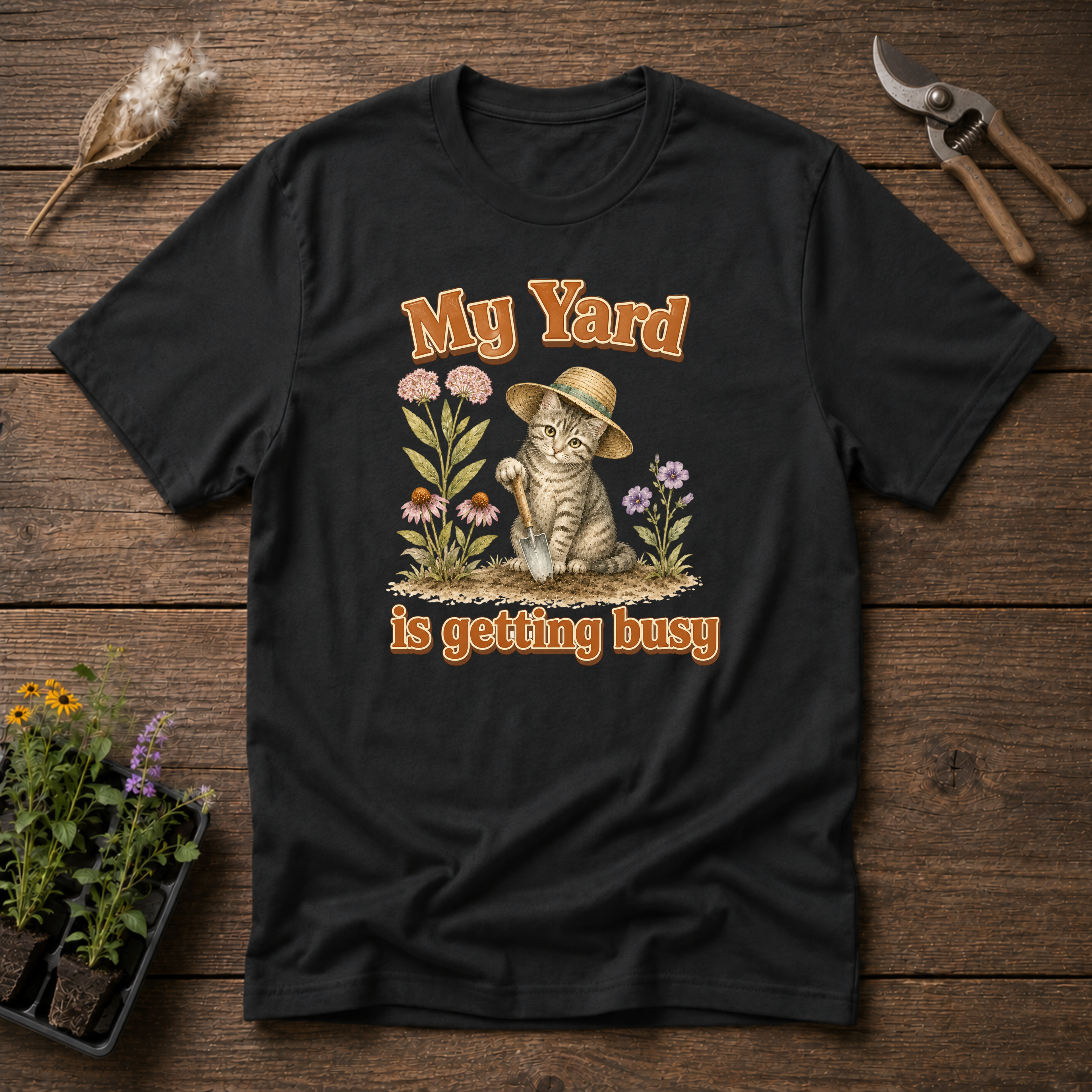 My Yard Is Getting Busy T-Shirt