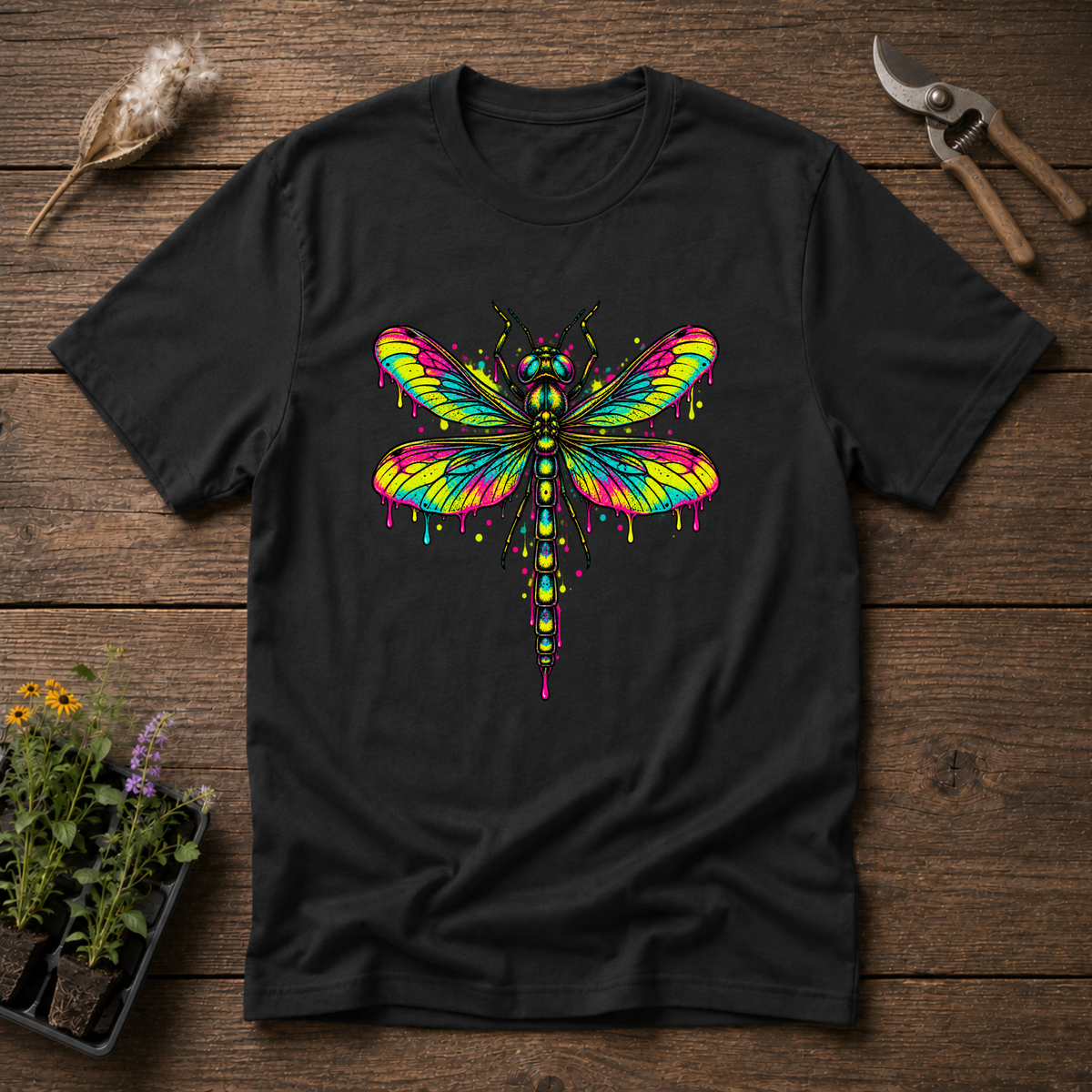 Psychedelic Dragonfly T-Shirt