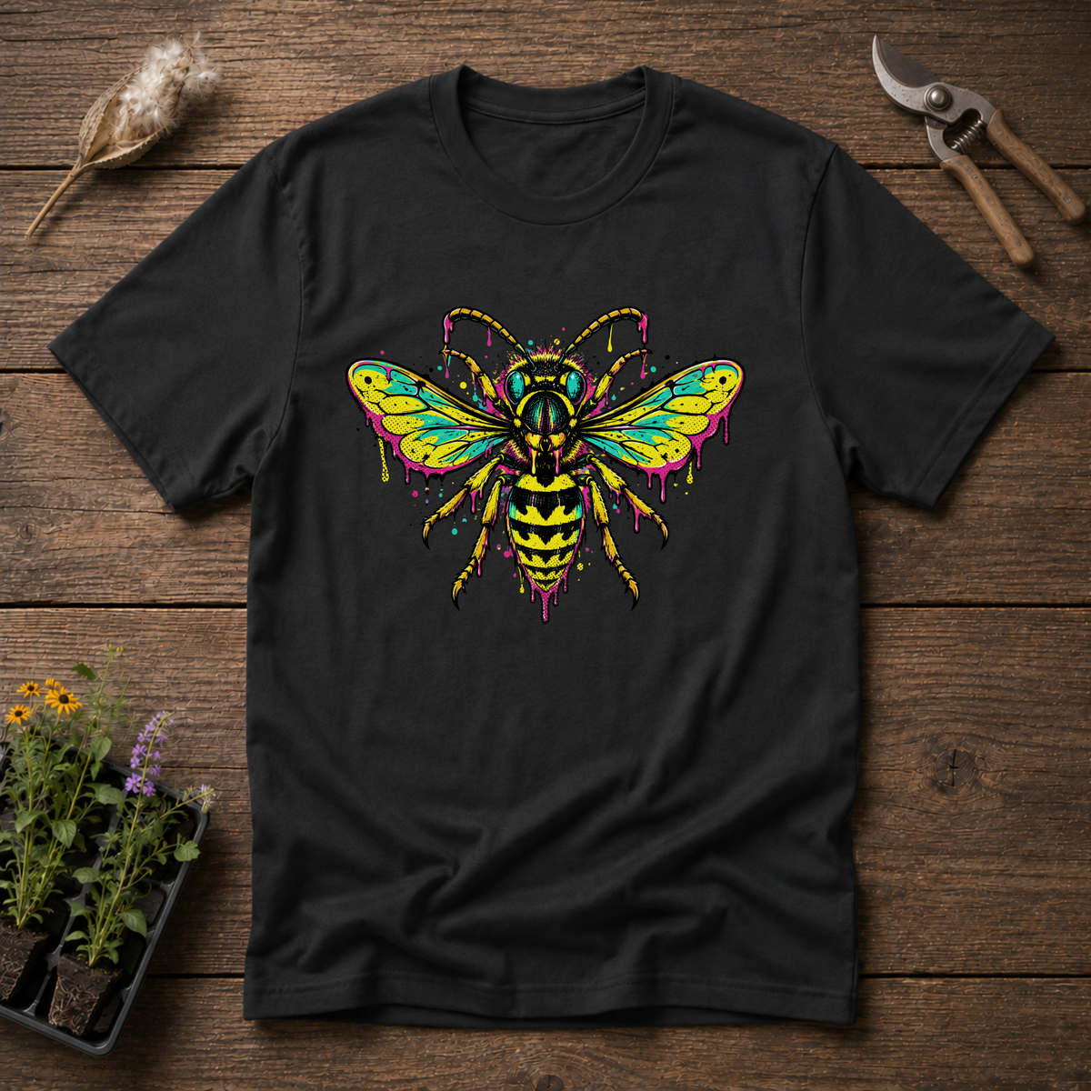 Psychedelic Wasp T-Shirt