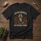 Respect My Chaos T-Shirt in Black