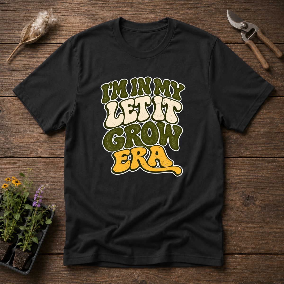 My Grow Era T-Shirt in Black