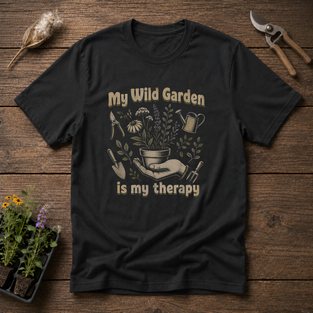 My Wild Garden Is My Therapy T-Shirt