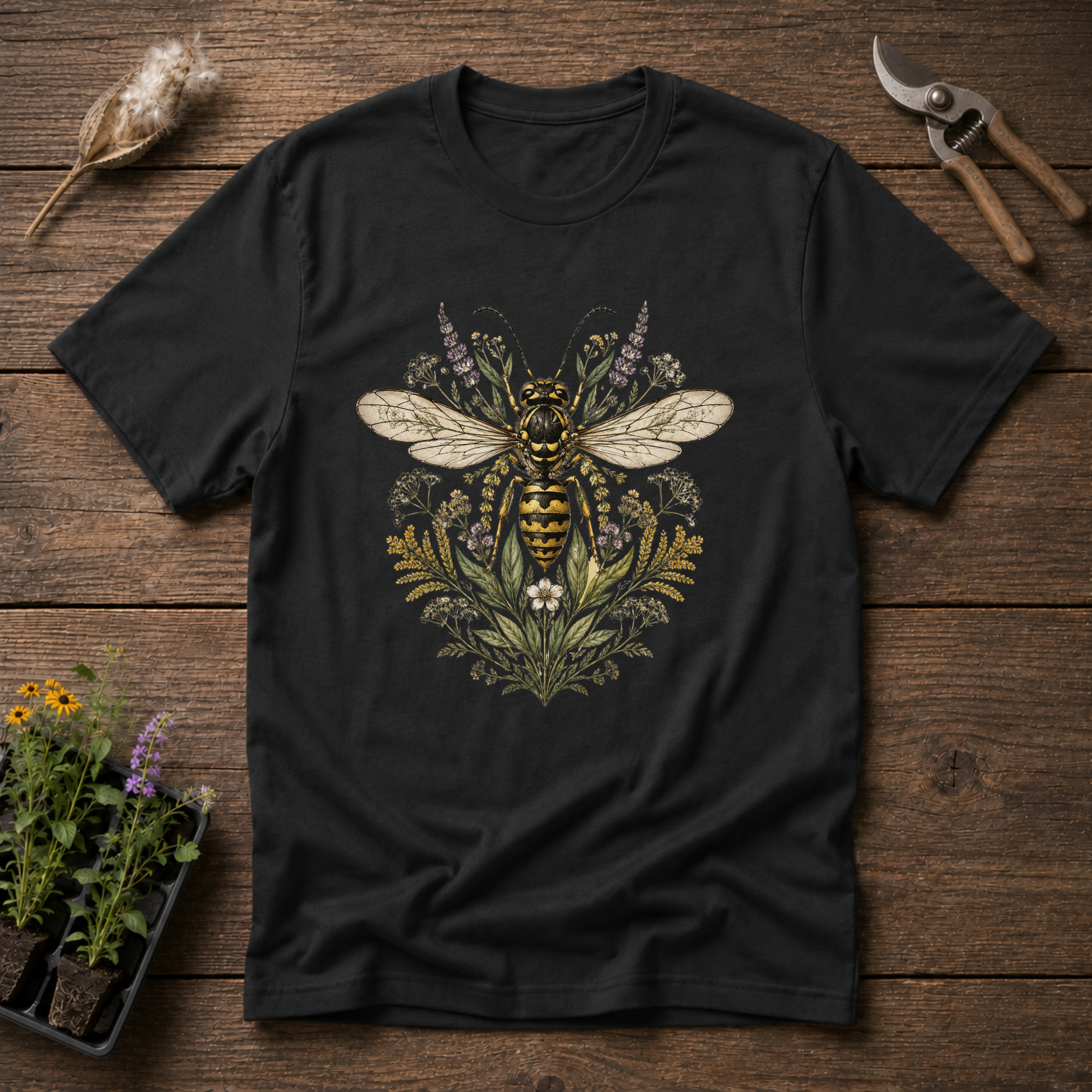 Botanical Wasp T-Shirt