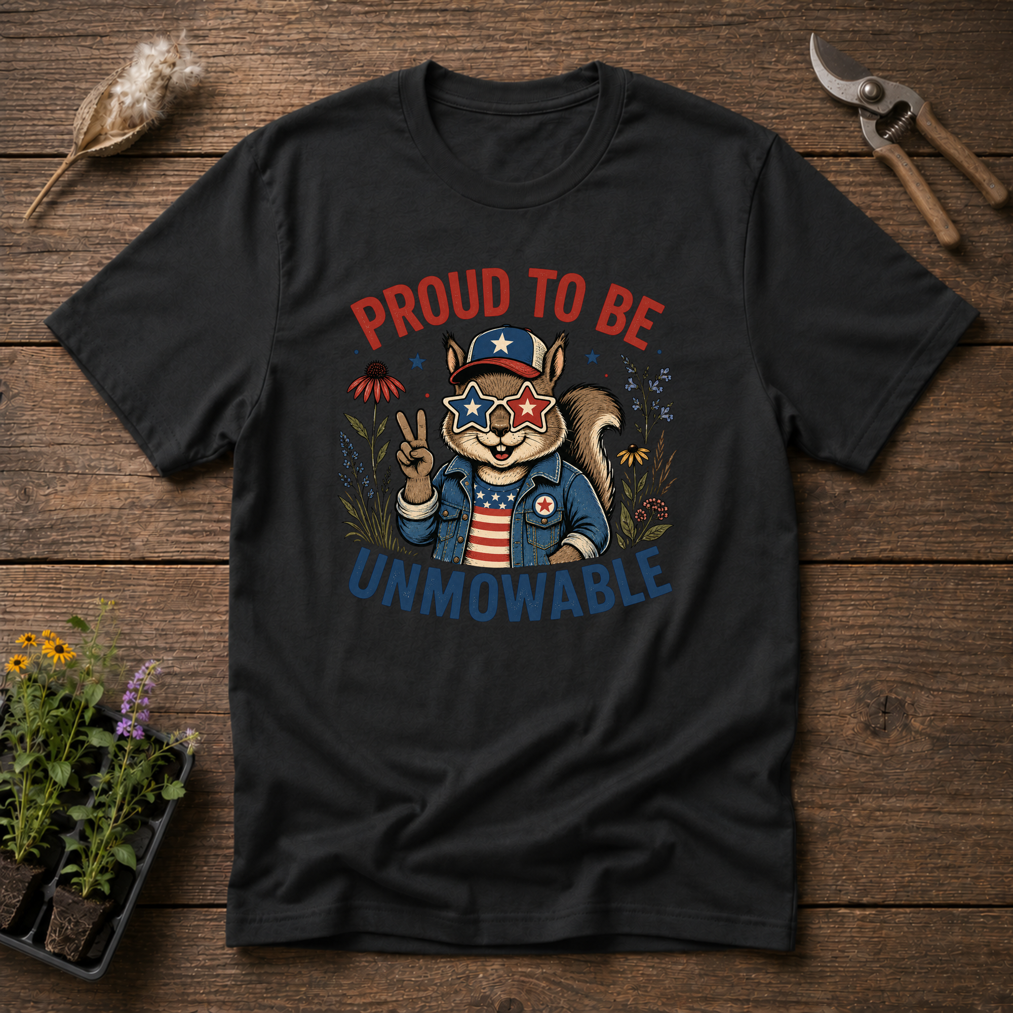 Proudly Unmowable T-Shirt