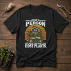 Host Plant Hoarder T-Shirt in Black