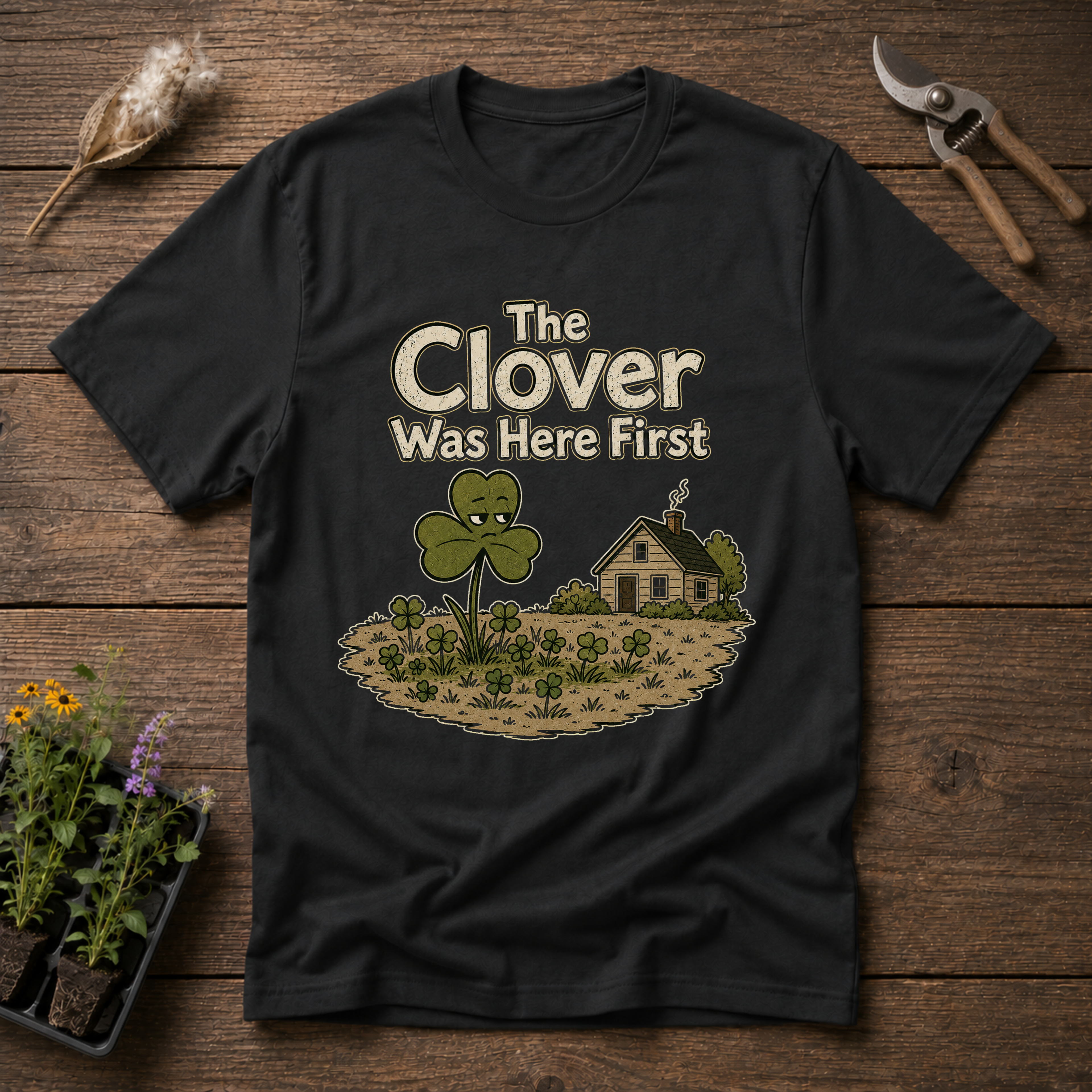 The Clover Was Here First T-Shirt