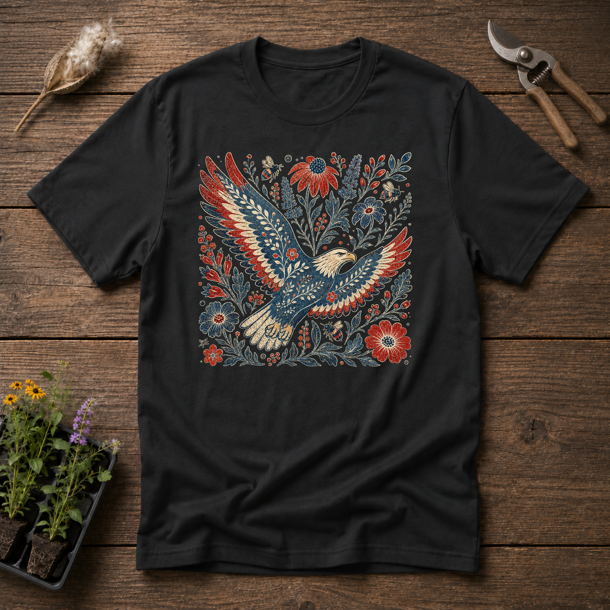 Patriotic Eagle T-Shirt