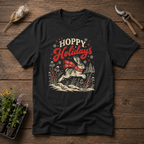 Hoppy Holidays T-Shirt in Black