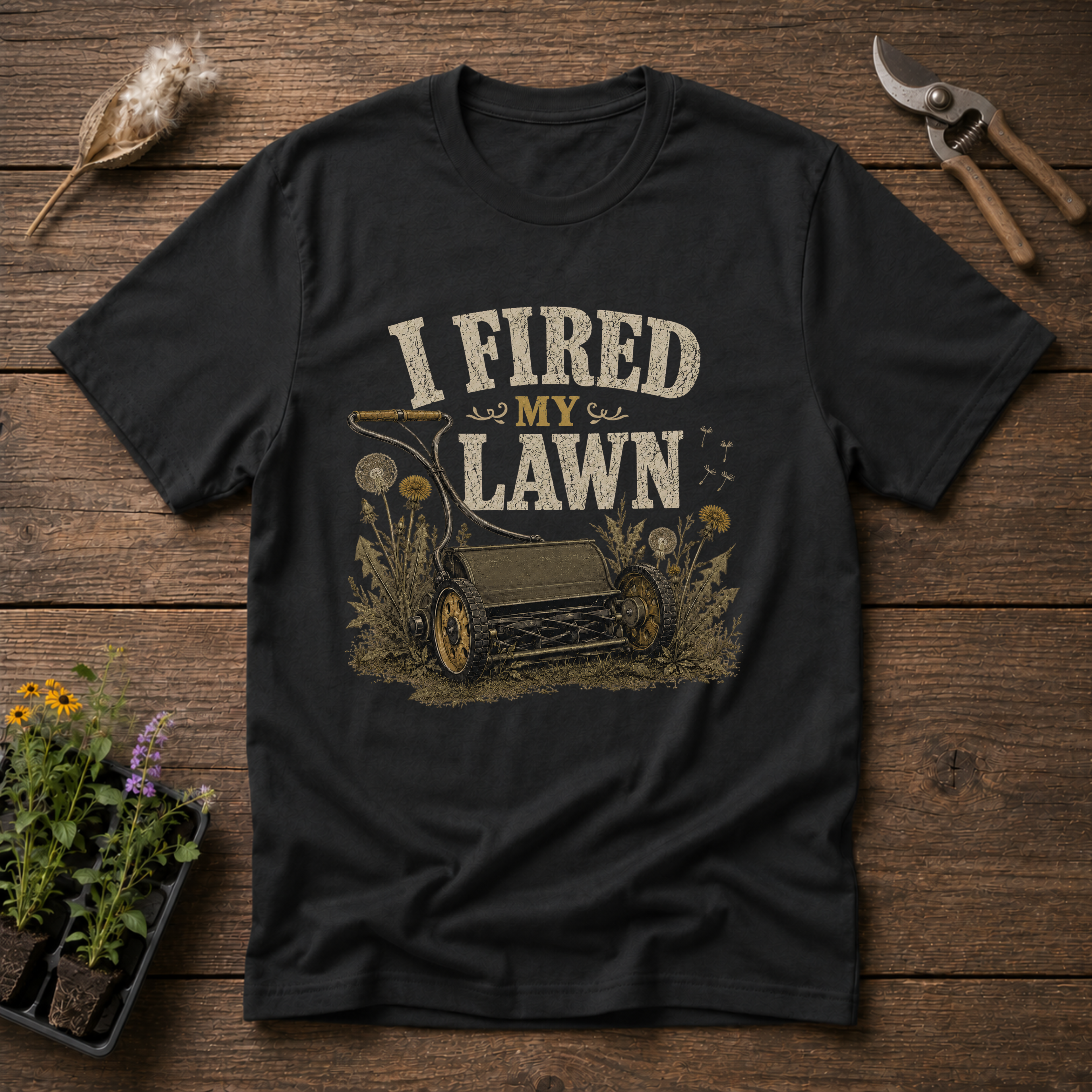 I Fired My Lawn T-Shirt