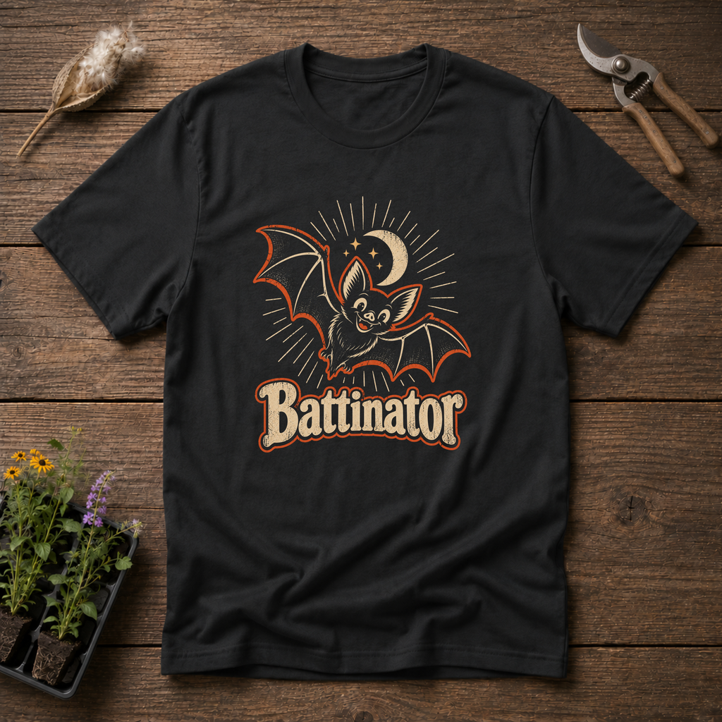 Battinator T-Shirt in Black