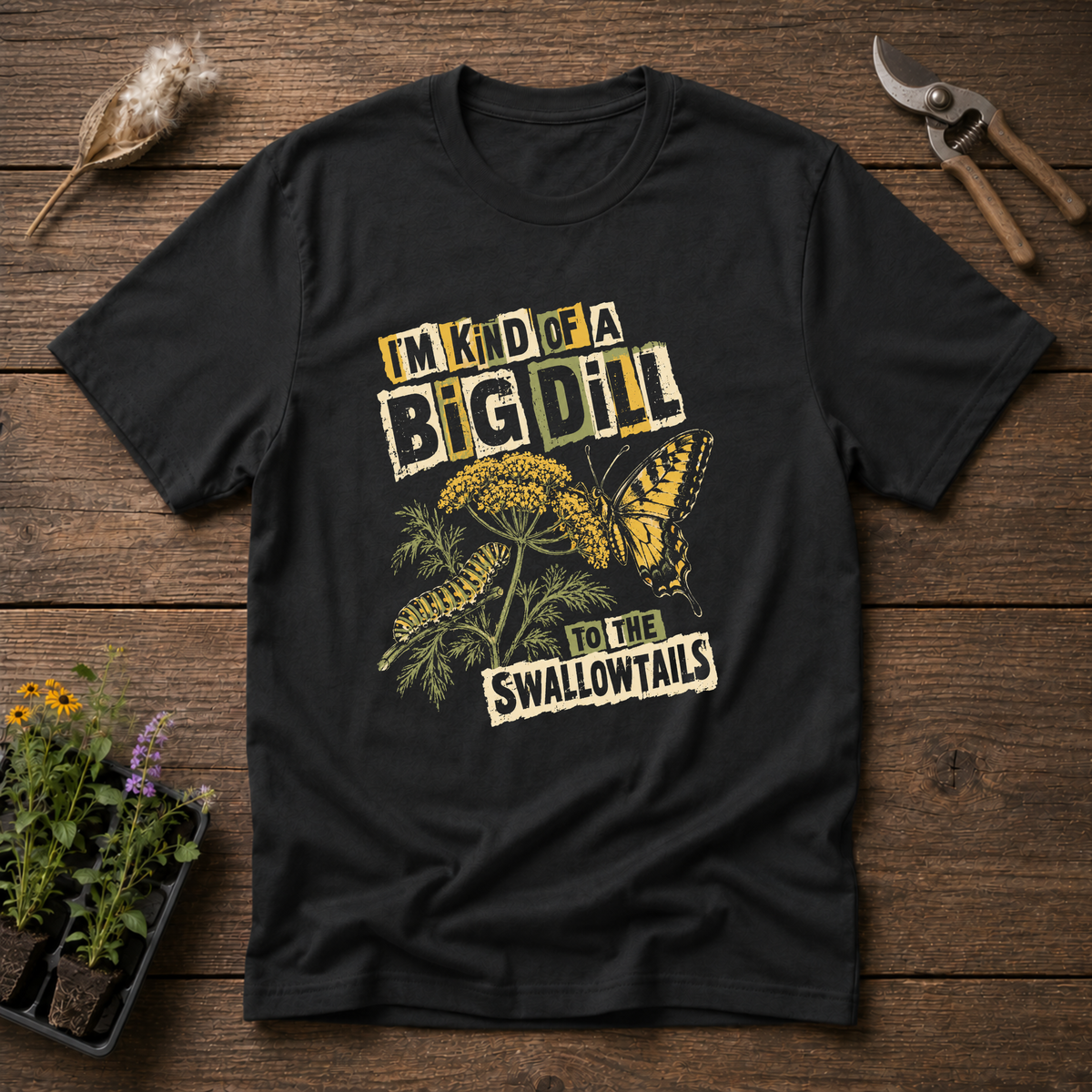 Big Dill T-Shirt in Black