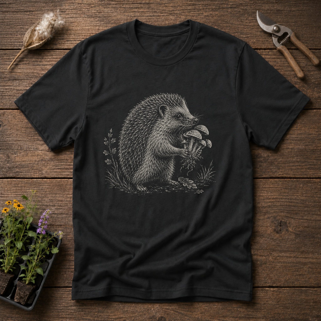 Little Mushroom Hunter T-Shirt