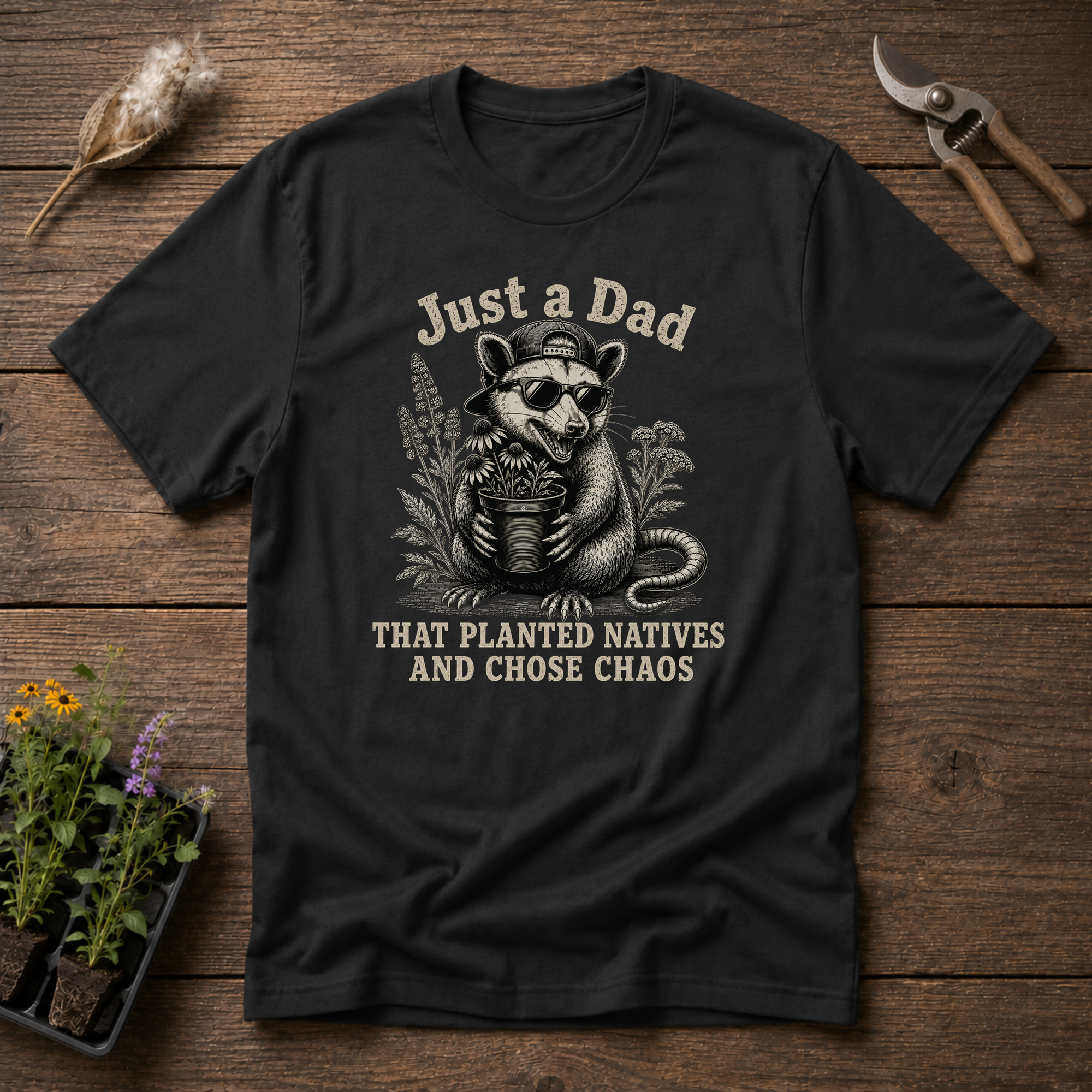 Native Plant Dad T-Shirt