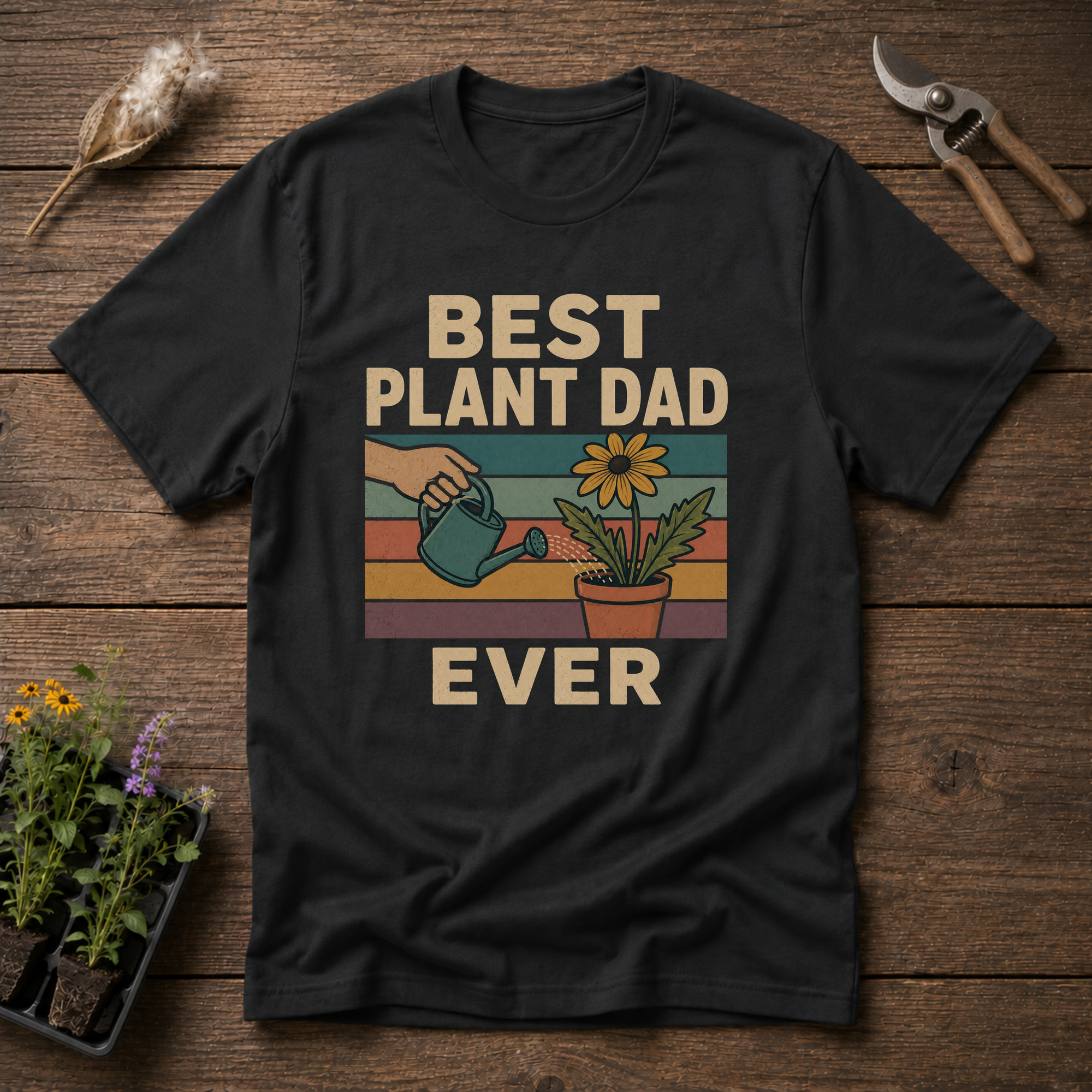 Best Plant Dad T-Shirt
