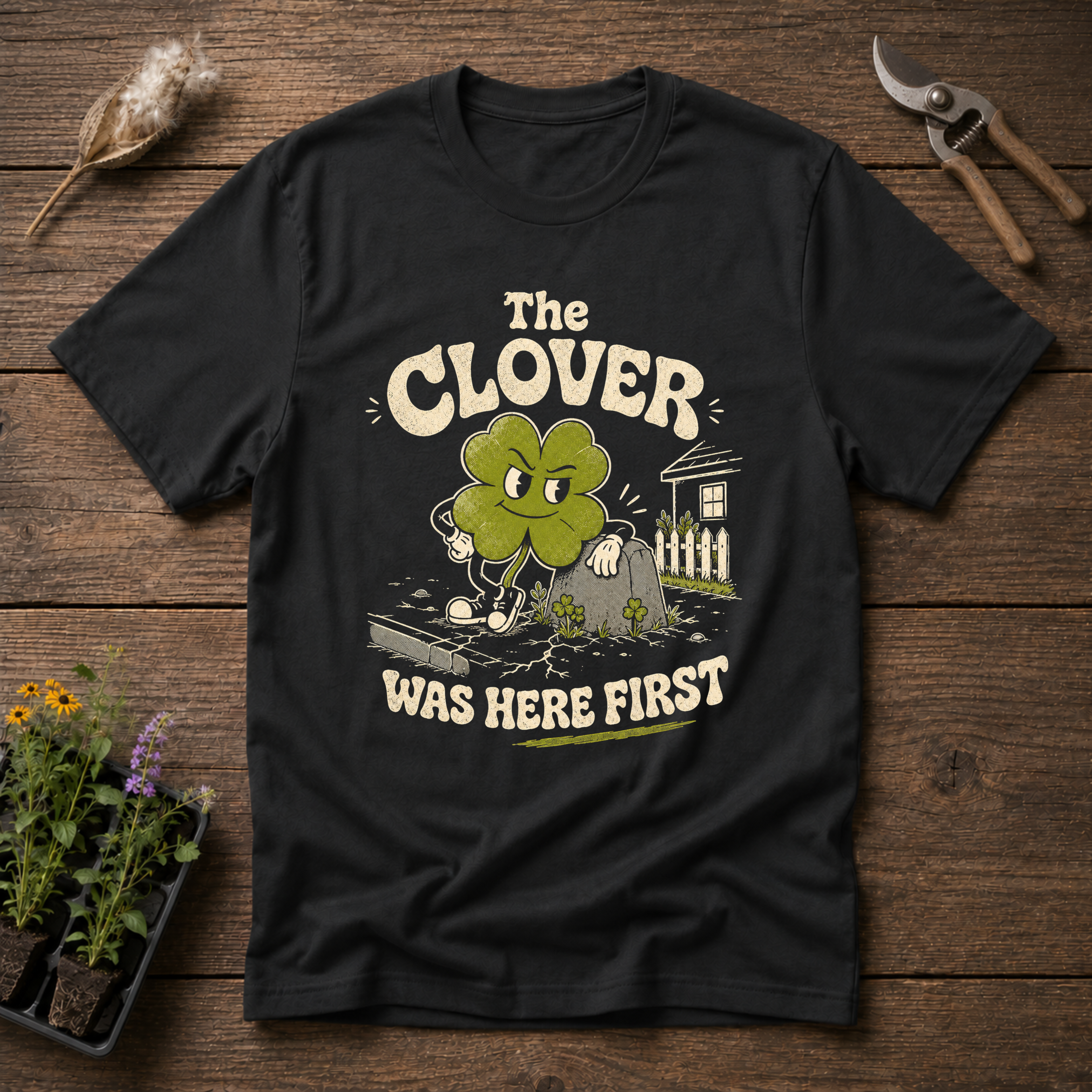 The Clover Was Here First T-Shirt