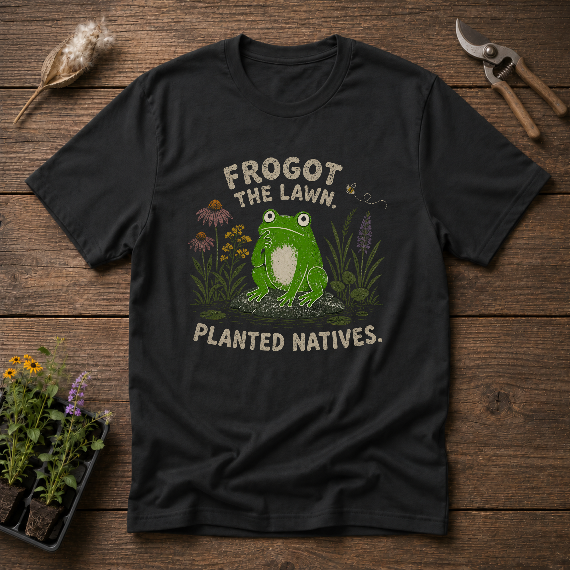 Frogot The Lawn T-Shirt