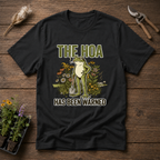 HOA Was Warned T-Shirt in Black