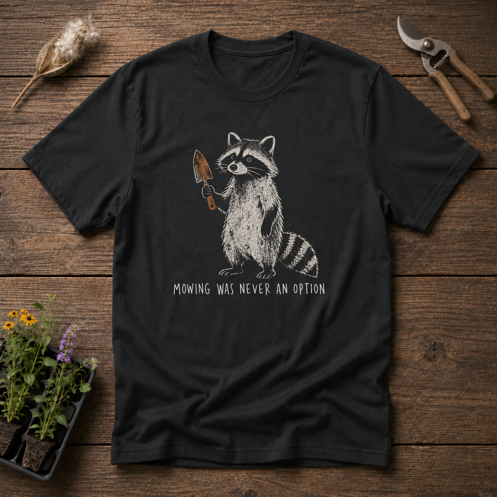 No Mowing Option T-Shirt