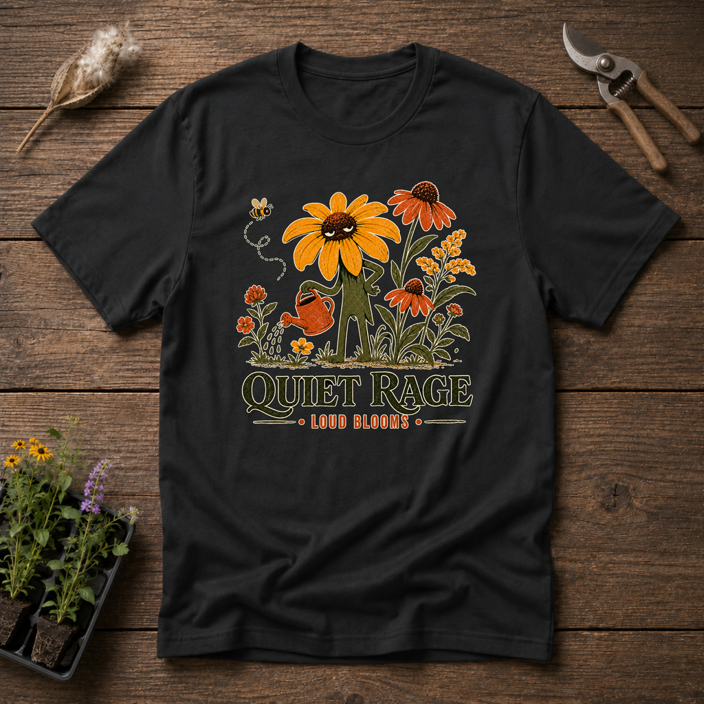Quite Rage, Loud Blooms T-Shirt