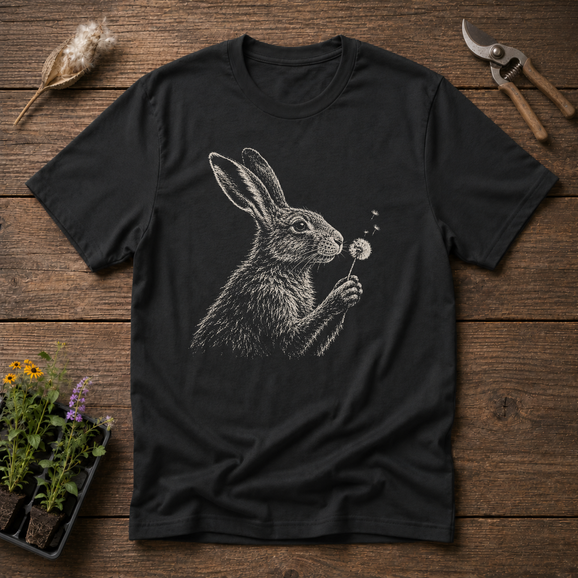 Dandelion Hare T-Shirt