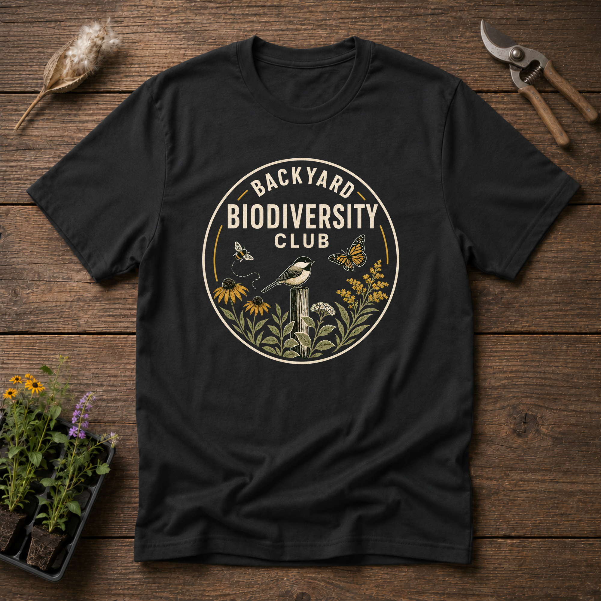 Backyard Biodiversity Club T-Shirt